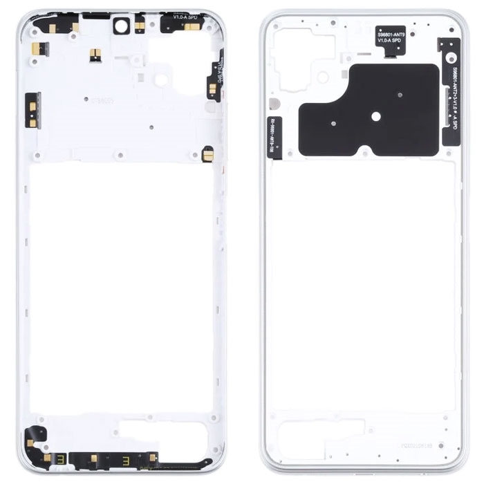 Μεσαίο Πλαίσιο με Καλωδιοταινία Middle Frame with Flex για Samaung Galaxy A22 5G A226 WITH FLEX - Χρώμα: Λευκό