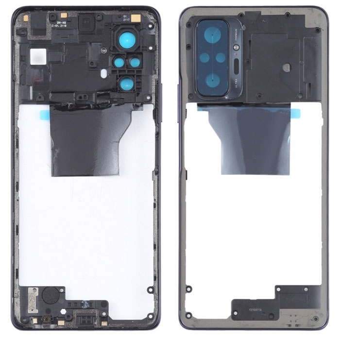 Μεσαίο Πλαίσιο/Middle Frame για Xiaomi REDMI NOTE 10 PRO - Χρώμα: Μωβ