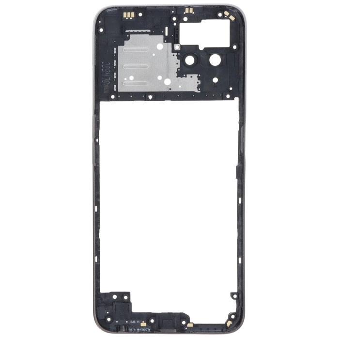 Μεσαίο Πλαίσιο/Middle Frame για REALME 8i - Χρώμα: Μαύρο