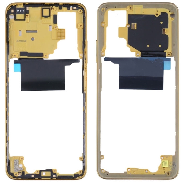 Μεσαίο Πλαίσιο/Middle Frame για Xiaomi POCO M4 PRO 5g-Χρώμα: Κιτρινο