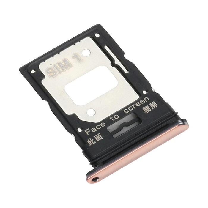 Υποδοχή κάρτας SIM Tray για Xiaomi MI 11 LITE 5G NE - Χρώμα: Peach Pink