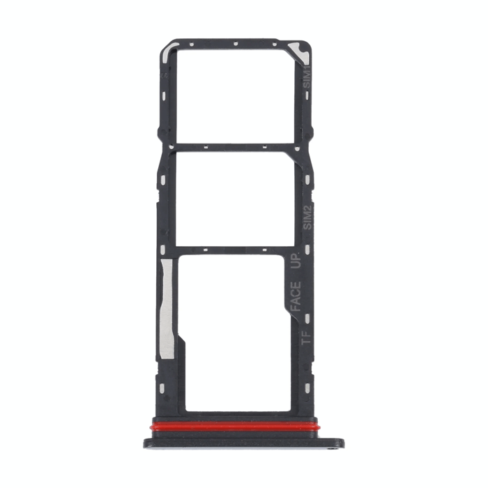 Υποδοχή κάρτας SIM Tray για Motorola MOTO G22 - Χρώμα: Μαύρο