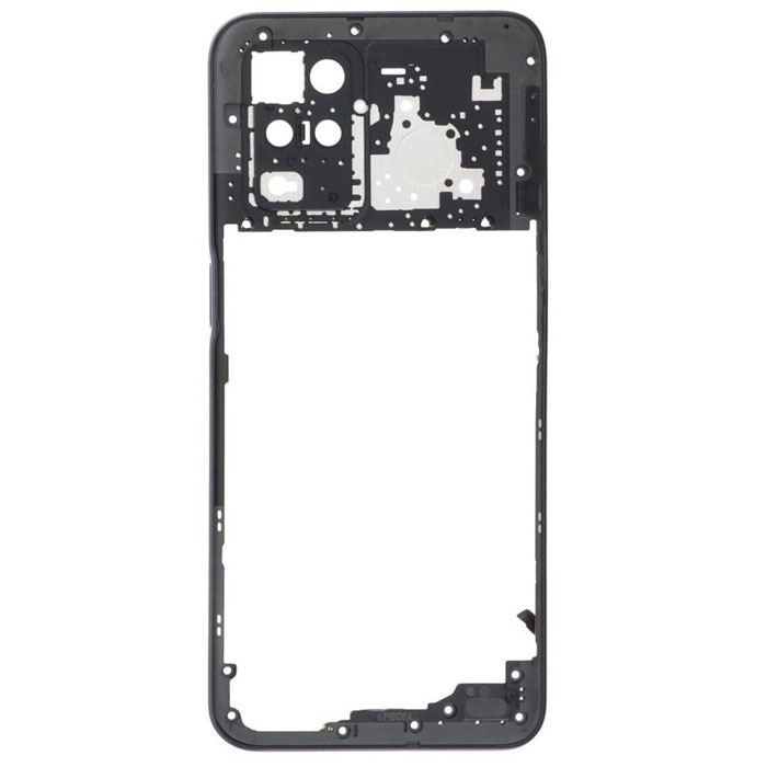 Μεσαίο Πλαίσιο/Middle Frame για REALME 8 5G - Χρώμα: Μαύρο