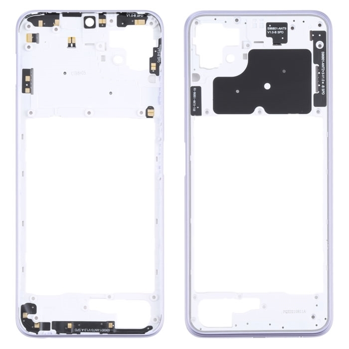 Μεσαίο Πλαίσιο με Καλωδιοταινία Middle Frame with Flex για Samaung Galaxy A22 5G A226 WITH FLEX - Χρώμα: Μωβ
