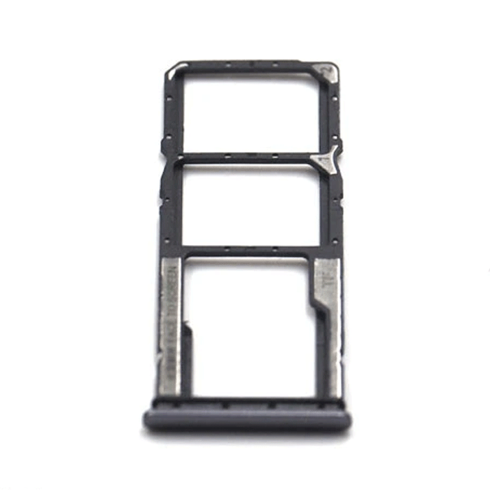 Υποδοχή κάρτας SIM Tray για Xiaomi REDMI 10A - Χρώμα: Μαύρο
