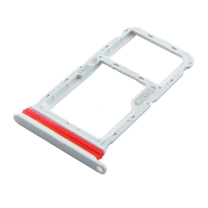Υποδοχή κάρτας SIM Tray για Motorola MOTO G8 - Χρώμα: PEARL WHITE
