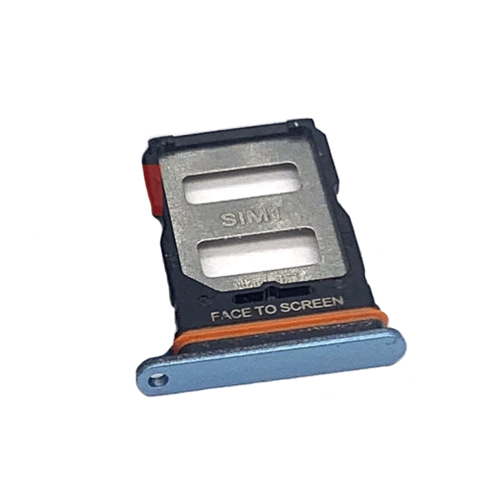 Υποδοχή κάρτας SIM Tray για Xiaomi POCO X4 GT - Χρώμα: Μπλε