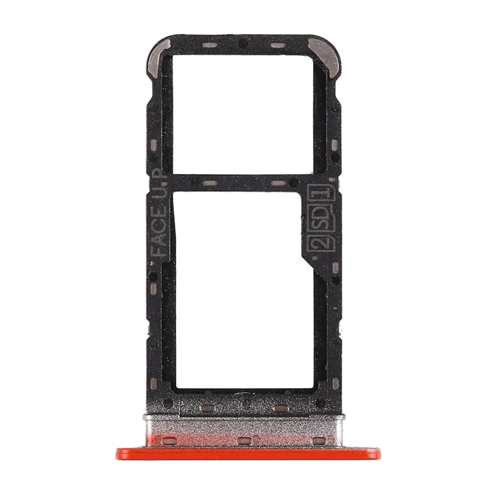 Υποδοχή κάρτας SIM Tray για Motorola MOTO E7 POWER/ E7I POWER - Χρώμα: Κοκκίνο