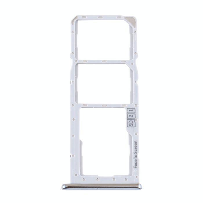 Υποδοχή κάρτας SIM Tray για Motorola MOTO ONE P30 PLAY - Χρώμα: Λευκό