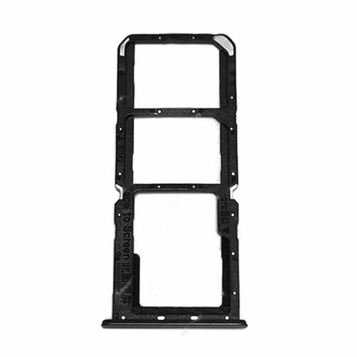 Υποδοχή κάρτας SIM Tray για REALME c30/c31/c35 - Χρώμα: Μαύρο
