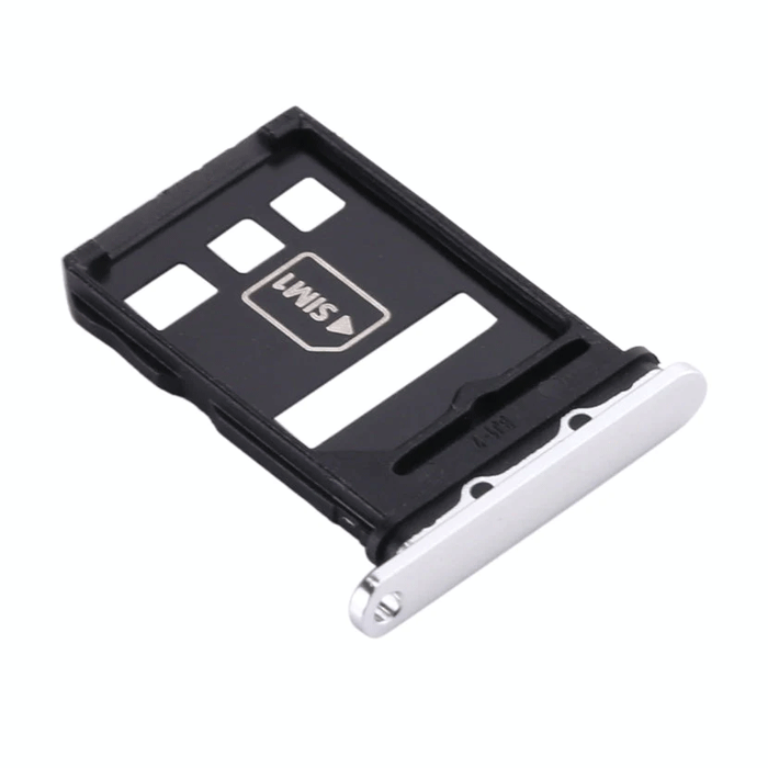 Υποδοχή κάρτας SIM Tray για Huawei P40 - Χρώμα: Λευκό