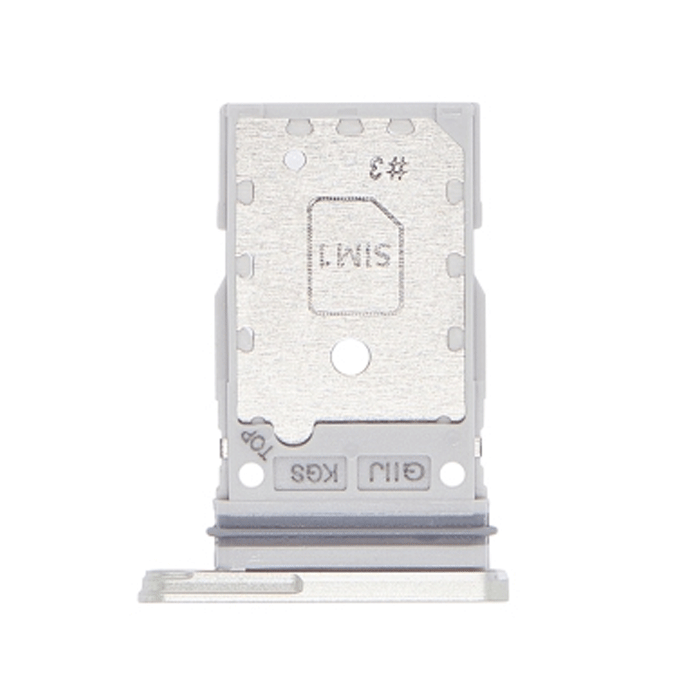 Υποδοχή κάρτας SIM Tray για Samsung Galaxy S21 5G / FE / PLUS / ULTRA - Χρώμα: Λευκό
