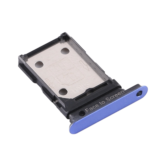 Υποδοχή κάρτας SIM Tray για REALME X50 - Χρώμα: Μπλε