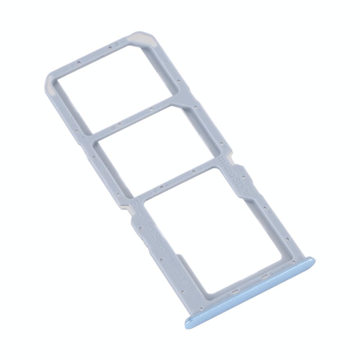 Υποδοχή κάρτας SIM Tray για REALME c30/c31/c35 - Χρώμα: Μπλε