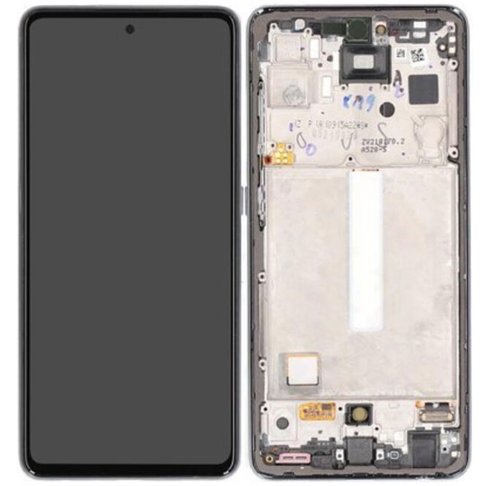 OLED Full HD Οθόνη LCD με Μηχανισμό Αφής και πλαίσιο για Samsung Galaxy A52S A528 - Χρώμα: Μαύρο