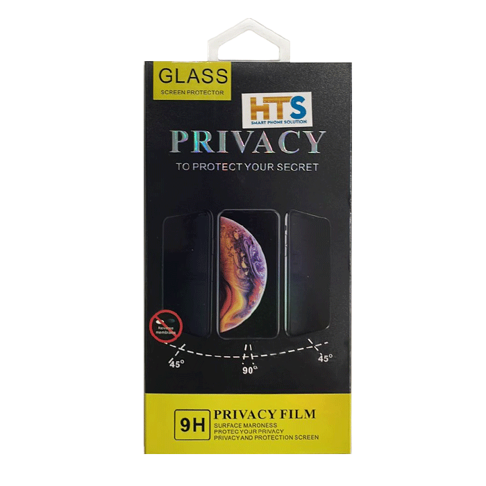 HTS Προστασία Οθόνης Privacy Tempered Glass 5D για Apple iPhone iPhone 14