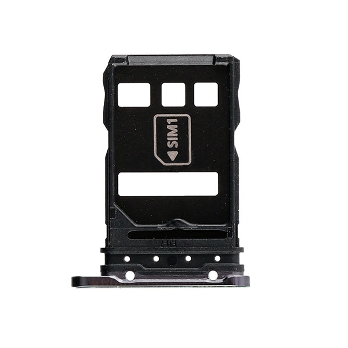 Υποδοχή κάρτας SIM Tray για Huawei P40 - Χρώμα: Μαύρο