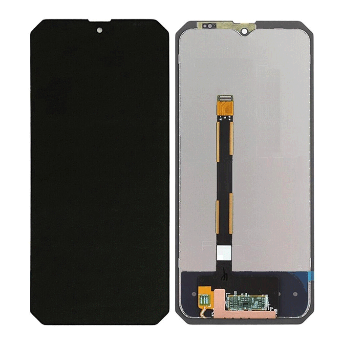 OEM Οθόνη LCD με Μηχανισμό Αφής για BlackView BV7100- Χρώμα: Μαύρο