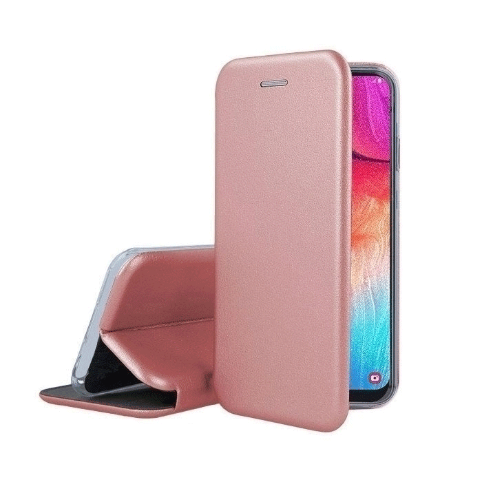 OEM Θήκη Βιβλίο Smart Magnet Elegance Book για Xiaomi POCO C40 - Χρώμα: Χρυσό Ροζ