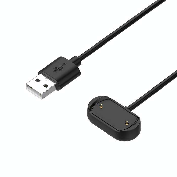 Tactical Καλώδιο Φόρτισης USB για Amazfit GTR 2/2 Pro / GTS 2 / T-Rex 1M - Χρώμα: Μαύρο