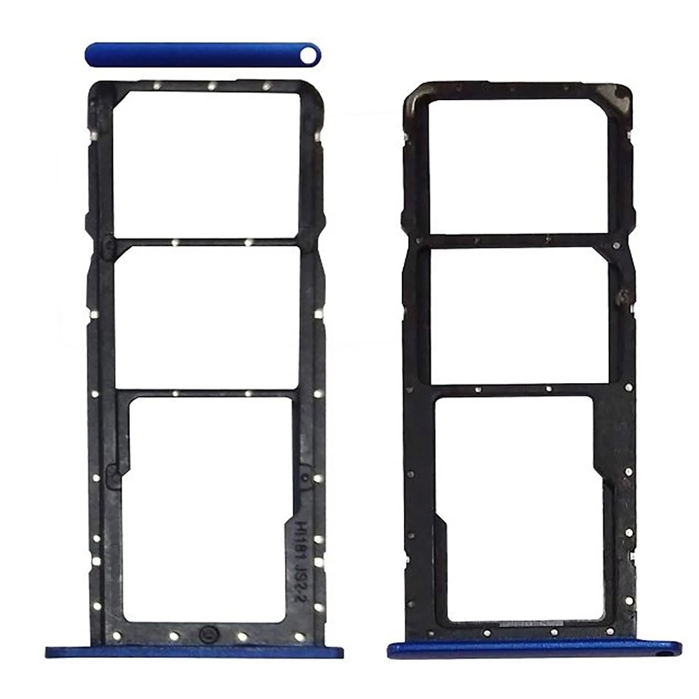 Υποδοχή κάρτας SIM Tray για Huawei HONOR 8C - Χρώμα: Μπλε