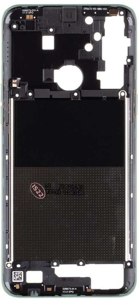 Γνήσιο Μεσαίο Πλαίσιο/Middle Frame για Realme 6i (Service Pack) 3200280 - Χρώμα: Πράσινο