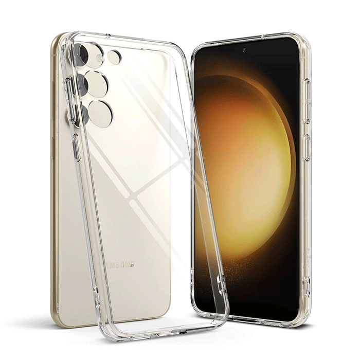 Θήκη Πλάτης Σιλικόνης Anti Shock 1.5mm για Samsung Galaxy S23 - Χρώμα: Διαφανές