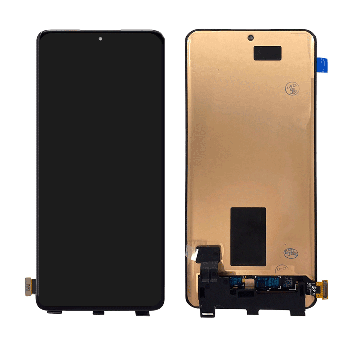 OLED Οθόνη LCD με Μηχανισμό Αφής για Xiaomi Note 12 Pro - Χρώμα: Μαύρο