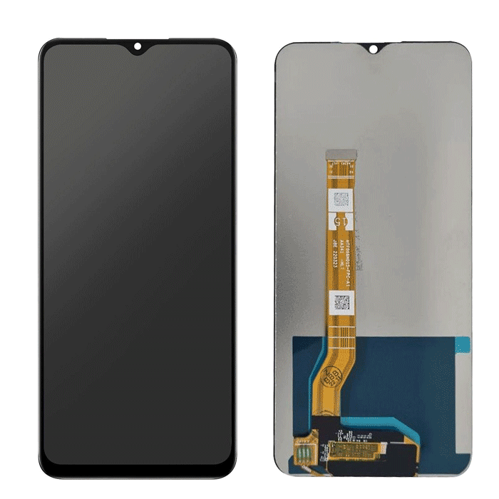 OEM Οθόνη LCD με Μηχανισμό Αφής για Oppo A17 / A17K / A18 - Χρώμα: Μαύρο