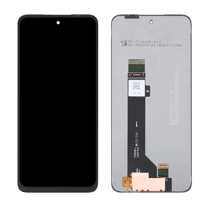 OEM Οθόνη LCD με Μηχανισμό Αφής για Motorola Moto G13 / G23 - Χρώμα: Μαύρο