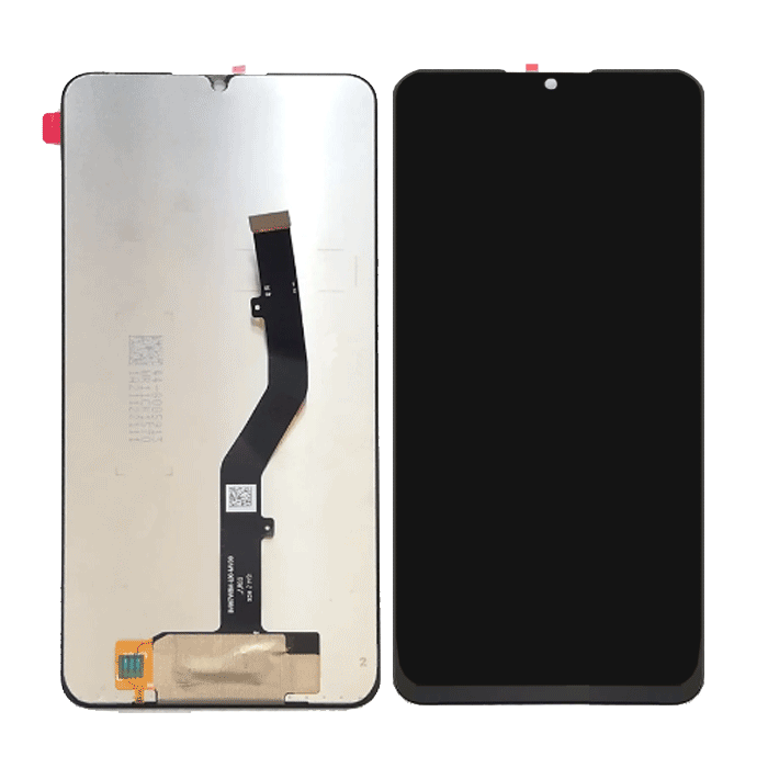 OEM Οθόνη LCD με Μηχανισμό Αφής για ZTE Blade A72 4G - Χρώμα: Μαύρο