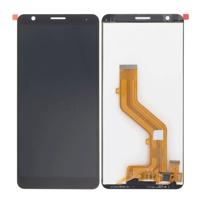 OEM Οθόνη LCD με Μηχανισμό Αφής για ZTE Blade A31 - Χρώμα: Μαύρο