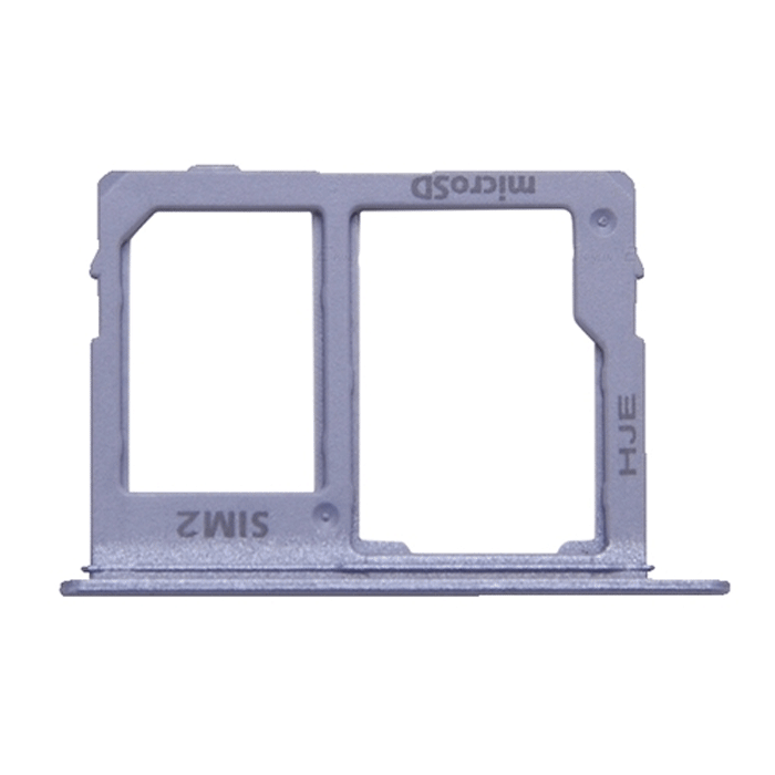 Υποδοχή κάρτας Dual SIM και SD Tray για Samsung Galaxy A6 A600 / A6 A605F - Χρώμα: LAVENDER