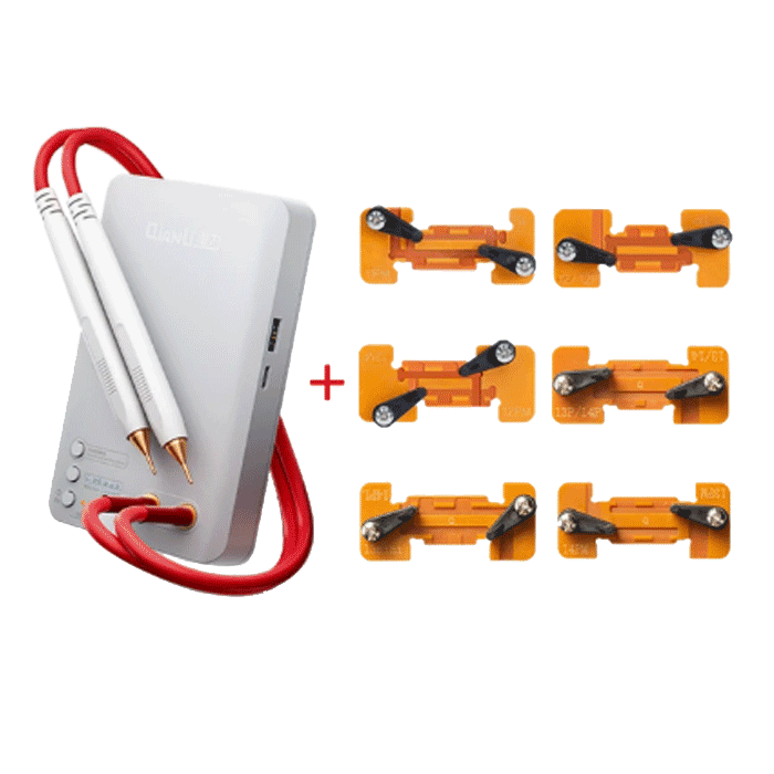 Qianli Macaron Portable Spot Welding Machine + Fixing Boards Set(11~14)