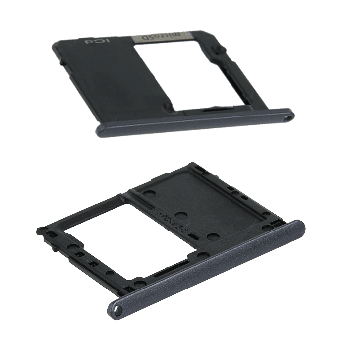 Υποδοχή κάρτας SIM Tray για Samsung Galaxy Tab T510/T515 - Χρώμα: Μαύρο