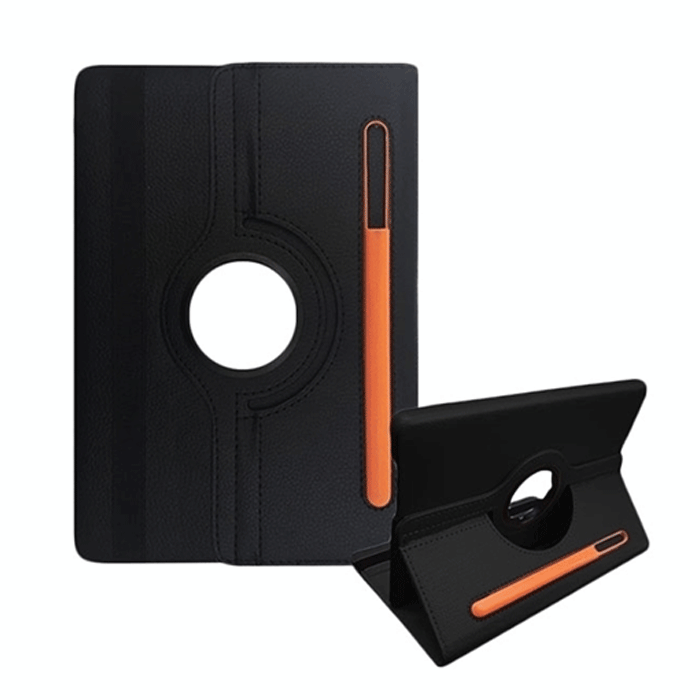 Θήκη Rotating 360 Stand with pencil Case για Lenovo M10 Plus 10.1 X606 - Χρώμα: Μαύρο