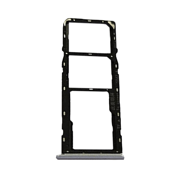 Υποδοχή κάρτας / SIM Tray για Realme Narzo 30 5G - Χρώμα: Ασημί