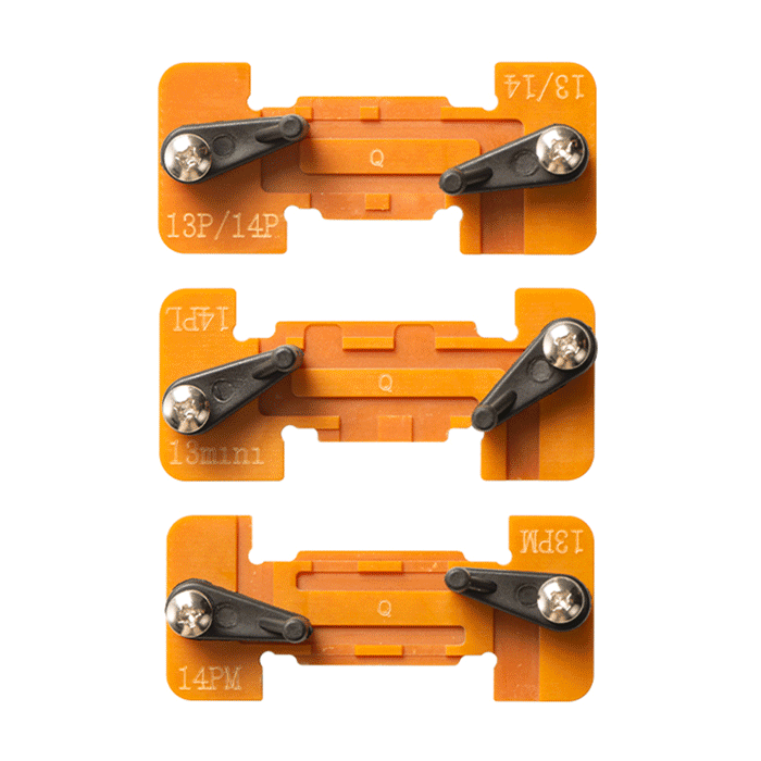 QIANLI BATTERY SPOT WELDING FIXING BOARD για iPhone 13-14 SERIES (3 pieces)