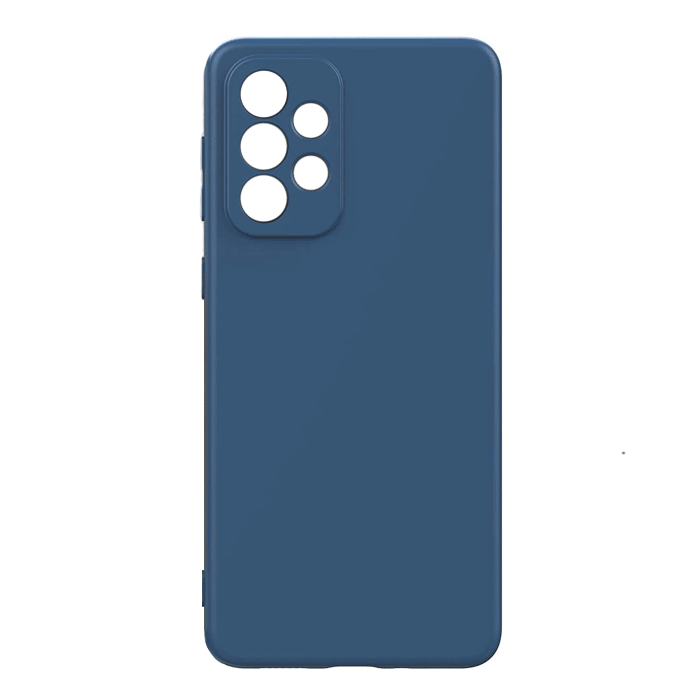 Θήκη Πλάτης Σιλικόνης Soft για Samsung Galaxy A23 5G - Χρώμα : Μπλε