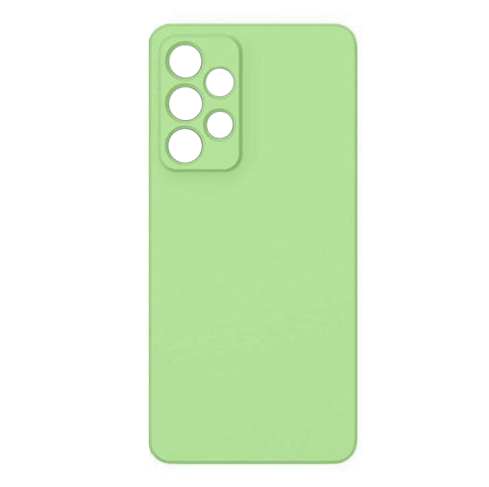 Θήκη Πλάτης Σιλικόνης Soft για Samsung Galaxy A53 5G - Χρώμα : Πράσινο