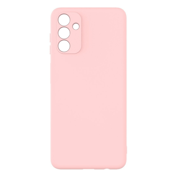 Θήκη Πλάτης Σιλικόνης Soft για Samsung Galaxy A04S - Χρώμα : Απαλό Ροζ