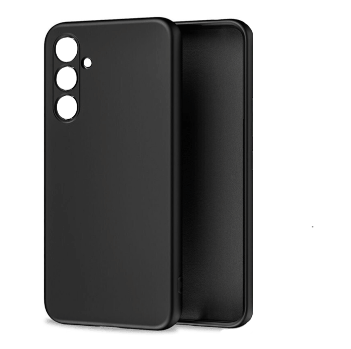 Θήκη Πλάτης Σιλικόνης Soft για Samsung Galaxy A14 5G - Χρώμα : Μάυρο