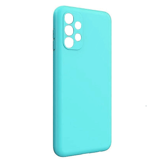 Θήκη Πλάτης Σιλικόνης Soft για Samsung Galaxy A13 4G - Χρώμα : Γαλάζιο