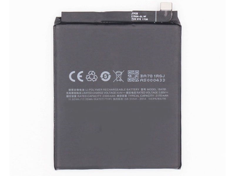 Μπαταρία Meizu BA781 - 3700 mAh Bulk