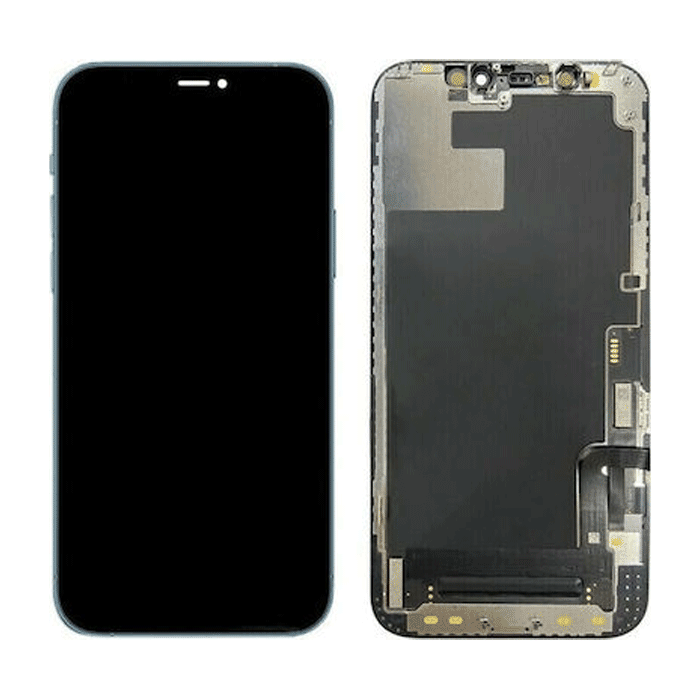 SOFT OLED Οθόνη LCD με Μηχανισμό Αφής για iPhone 12 Pro Max - Χρώμα: Μαύρο