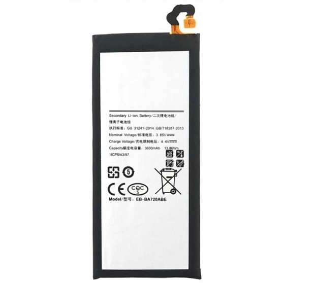 Μπαταρία Συμβατή για Samsung EB-BA720ABE Galaxy A7 2017 - J7 2017 - 3600 mAh