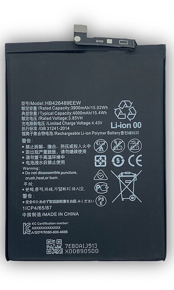Συμβατή Μπαταρία Huawei HB426489EEW P Smart S/Y8p 4000 mAh bulk