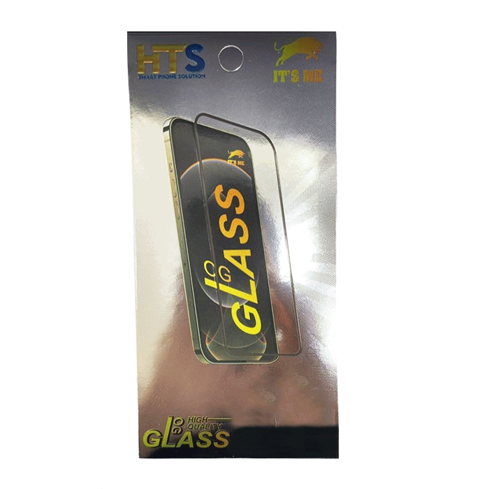 HTS Προστασία Οθόνης OG Full Glass Full Glue Tempered Glass για Vivo V23 - Χρώμα: Μαύρο