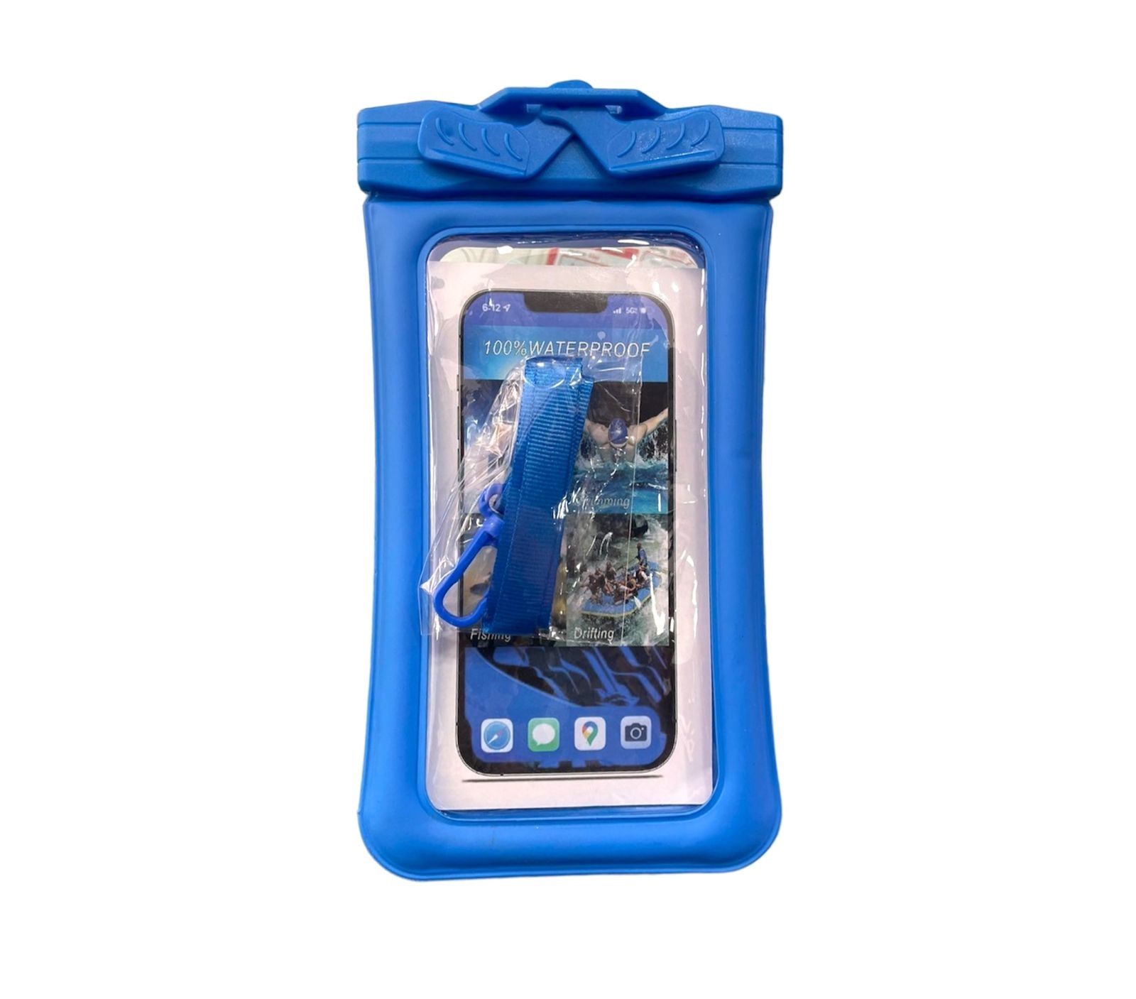 Αδιάβροχη Θήκη για Κινητά Smartphones / Waterproof Phone Case εως 7" - Χρώμα: Μπλε