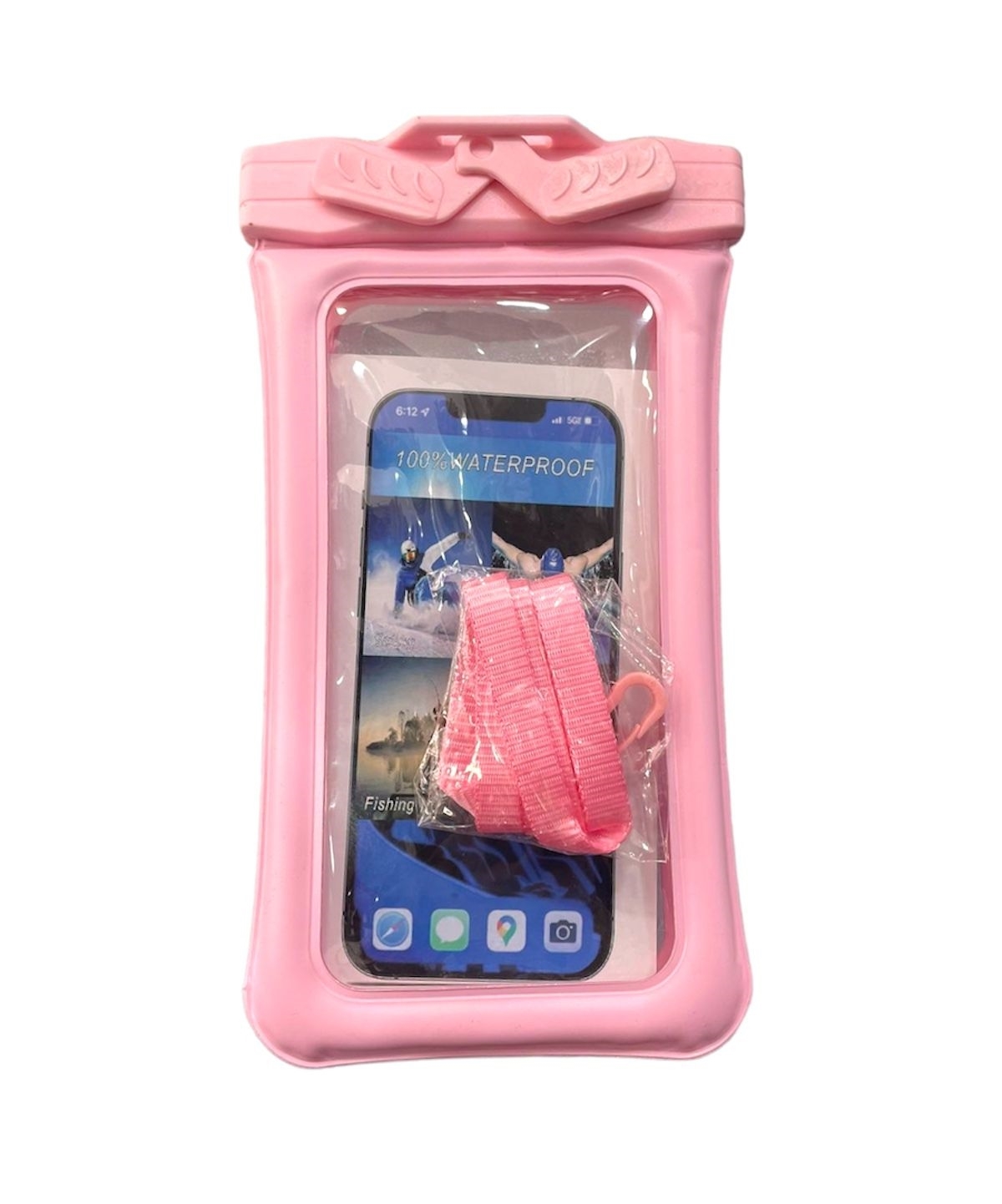 Αδιάβροχη Θήκη για Κινητά Smartphones / Waterproof Phone Case εως 7" - Χρώμα: Ροζ